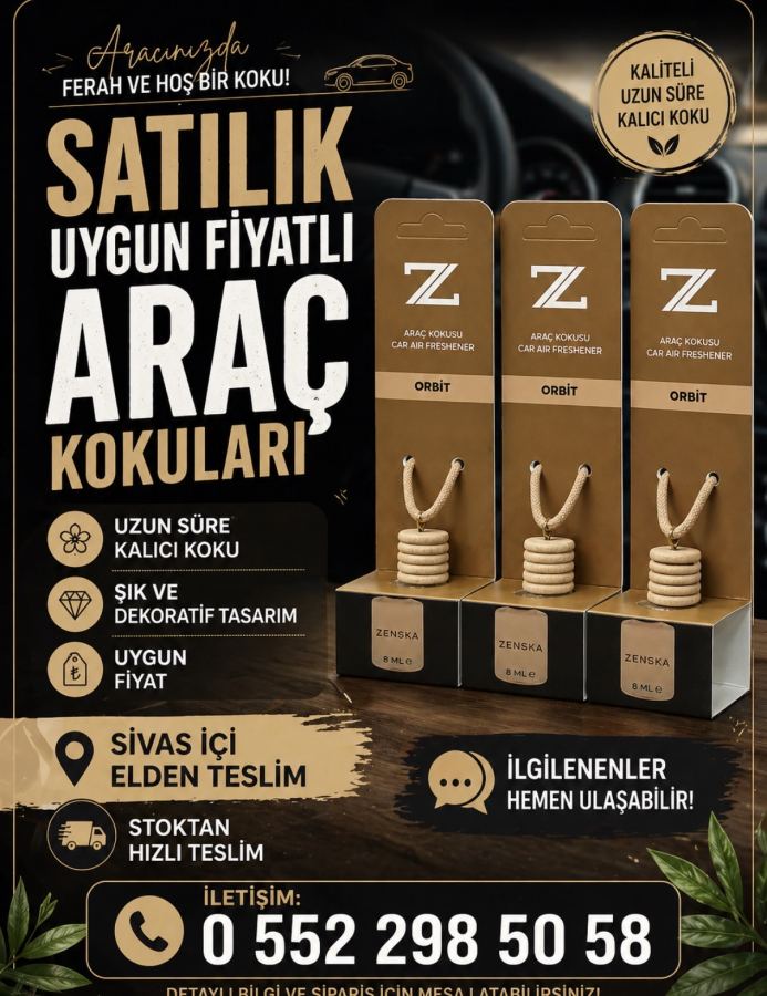 Araç kokuları ve Dedorantlar