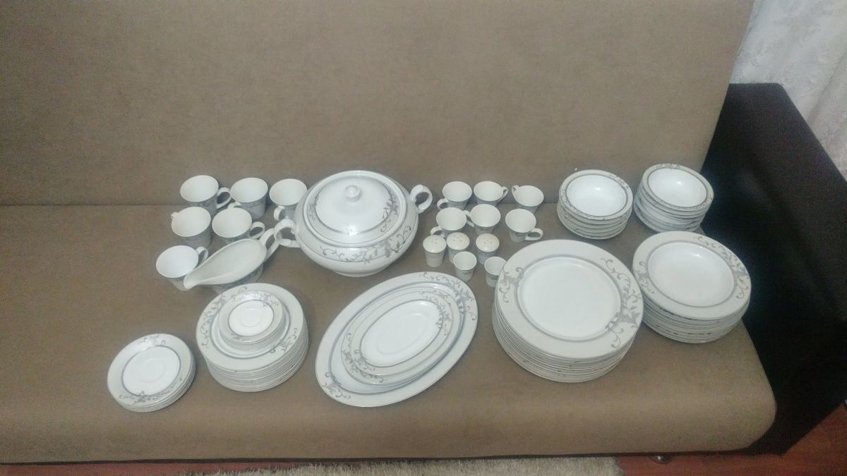 kutulu 84 parça 12 kişilik emsan yemek takımı