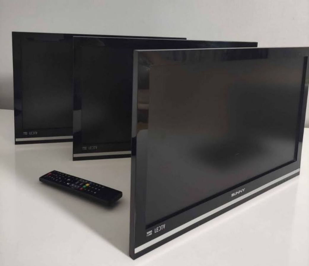 22 İnç 55 Ekran LED TV Kumanda Aparatlı İyi Durumda