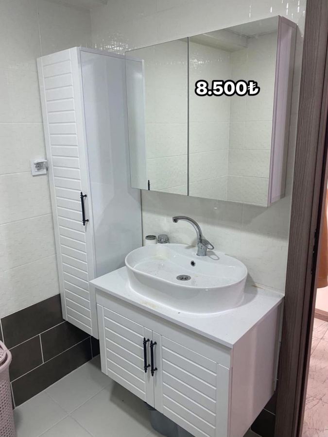 TAKIM KAMPANYASI
ALT ÜST LAVABO HAVLU DOLABI DAHİL
MONTAJSIZ 8000 TL
ALT DOLAP 5250 TL
ÜST DOLAP 2500 TL
ALT ÜST 6500 TL
HAVLU DOLABI 4500 TL
MONTAJ ÜCRETİ 1000 TL