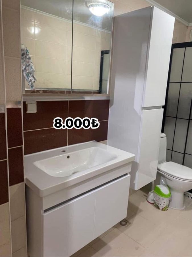 TAKIM KAMPANYASI
ALT ÜST LAVABO HAVLU DOLABI DAHİL
MONTAJSIZ 8000 TL
ALT DOLAP 5250 TL
ÜST DOLAP 2500 TL
ALT ÜST 6500 TL
HAVLU DOLABI 4500 TL
MONTAJ ÜCRETİ 1000 TL