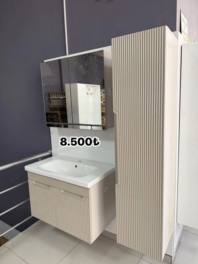 TAKIM KAMPANYASI
ALT ÜST LAVABO HAVLU DOLABI DAHİL
MONTAJSIZ 8000 TL
ALT DOLAP 5250 TL
ÜST DOLAP 2500 TL
ALT ÜST 6500 TL
HAVLU DOLABI 4500 TL
MONTAJ ÜCRETİ 1000 TL