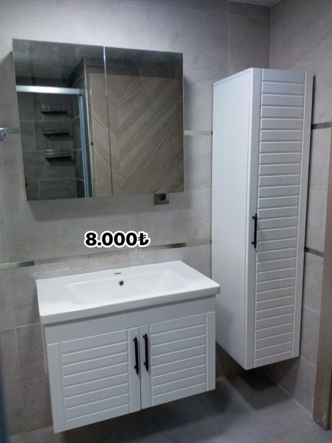 TAKIM KAMPANYASI
ALT ÜST LAVABO HAVLU DOLABI DAHİL
MONTAJSIZ 8000 TL
ALT DOLAP 5250 TL
ÜST DOLAP 2500 TL
ALT ÜST 6500 TL
HAVLU DOLABI 4500 TL
MONTAJ ÜCRETİ 1000 TL