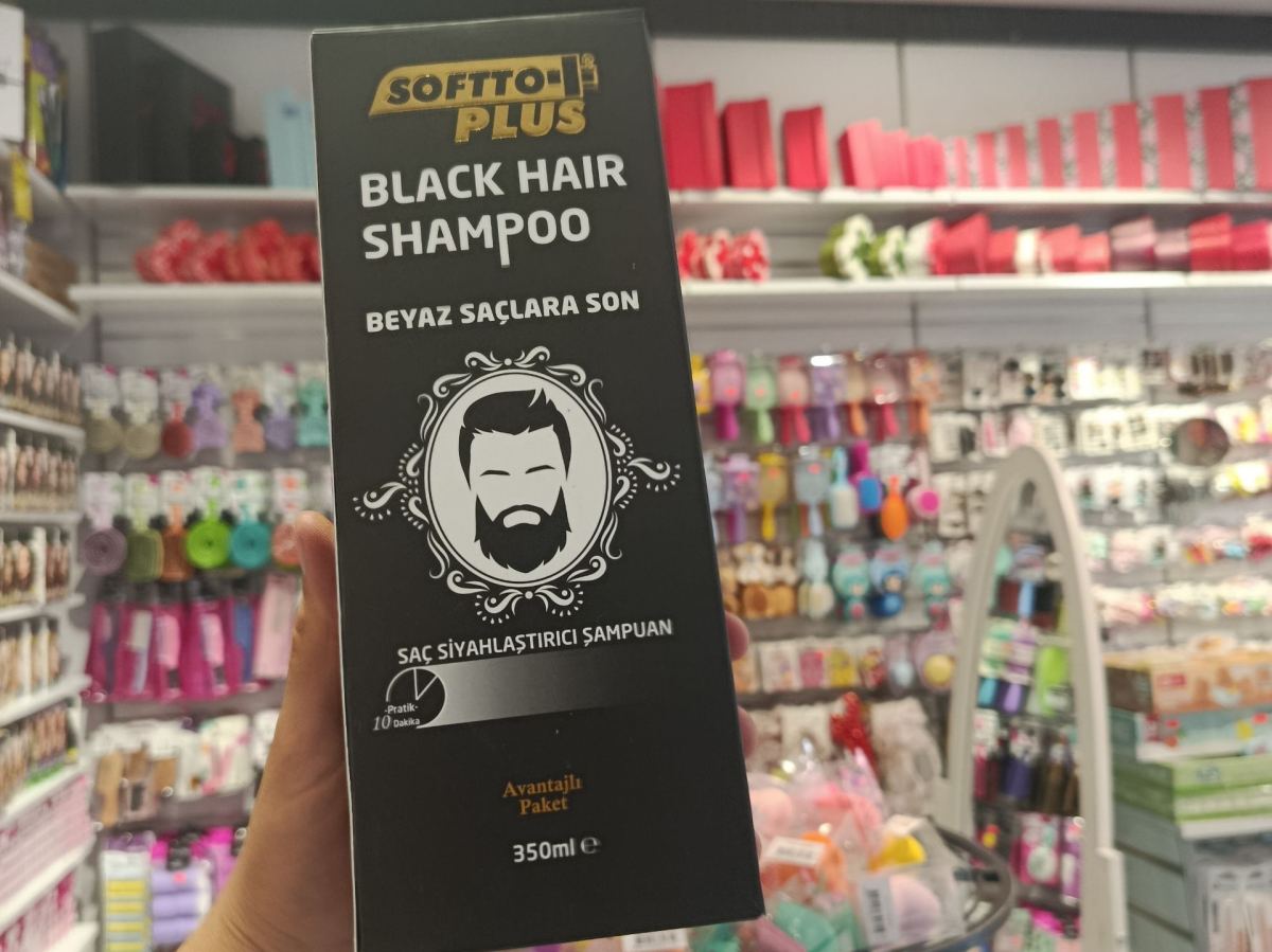 Siyahlaştırıcı şampuan beyaz saçlara son veriyoruz