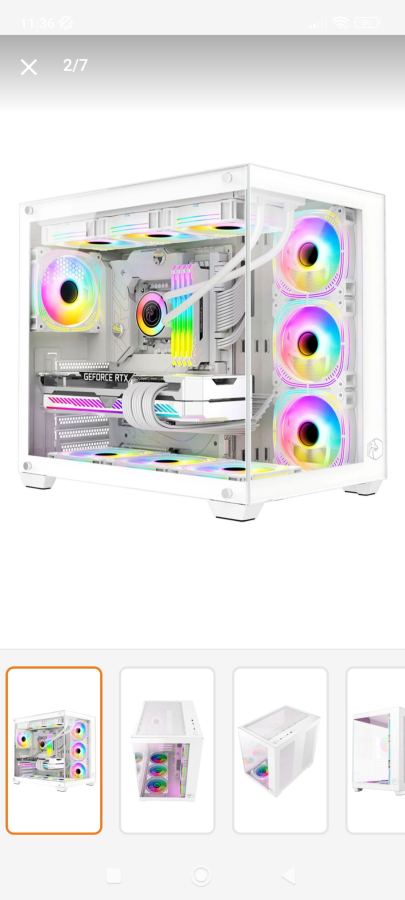 Mirage X32 pro Wihite RYzen  oyuncu masaüstü bilgisayar