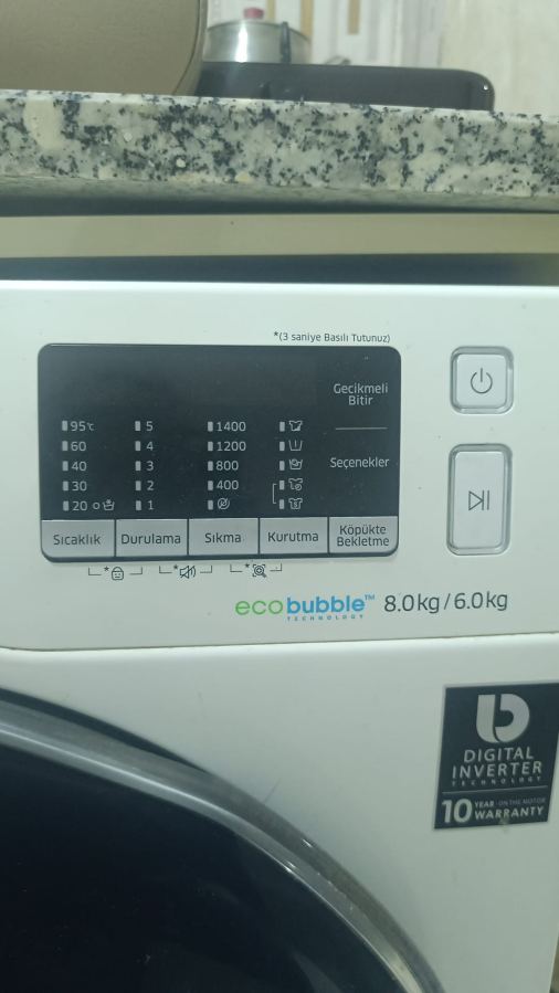 Samsung çamaşır makinesi