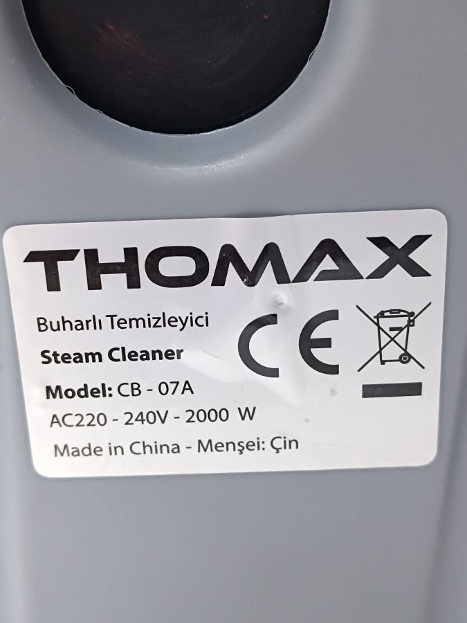 THOMAX BUHARLI TEMİZLİCİ 2000W